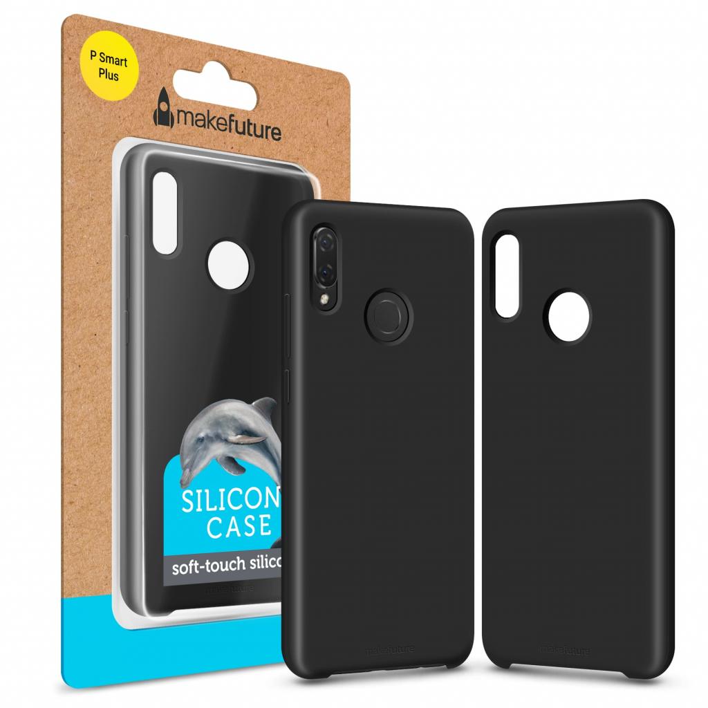 Чохол до моб. телефона MakeFuture Silicone Case Huawei P Smart Plus Black (MCS-HUPSPBK)