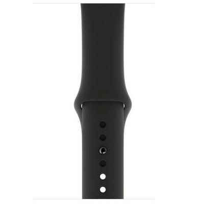 Ремінець до смарт-годинника Apple 44mm Sport Band Black - S/M & M/L (MTPL2ZM/A)