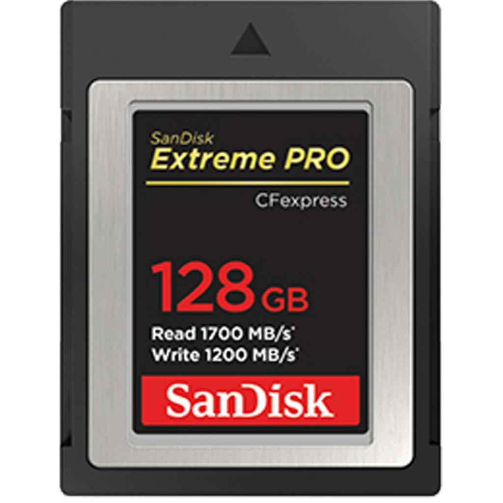 Карта пам'яті SanDisk 128GB Compact Flash Extreme Pro (SDCFE-128G-GN4IN)