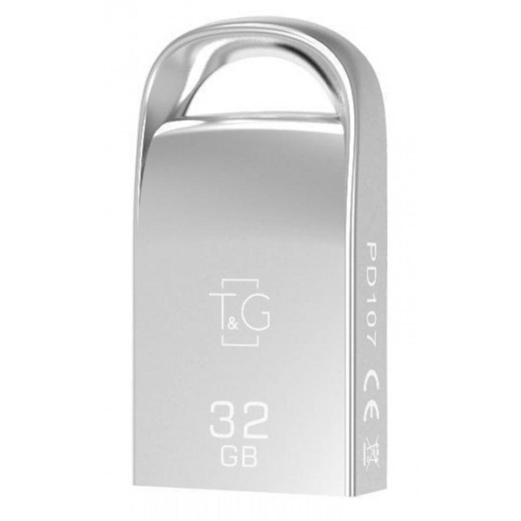 USB флеш накопичувач T&G 32GB 107 Metal Series Silver USB 3.0 (TG107-32G3)