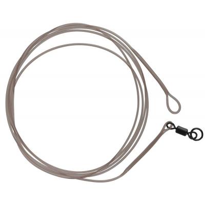 Повідковий матеріал Prologic LM Mirage Loop Leader 100cm 35lbs W/Ring Swivel (2шт/уп) (1846.10.29)