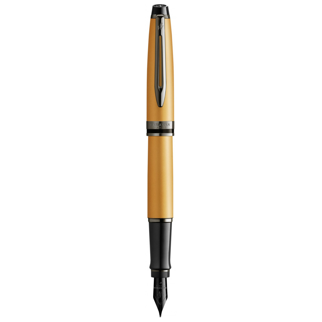 Ручка пір'яна Waterman EXPERT Metallic Gold Lacquer RT  FP F (10 048)