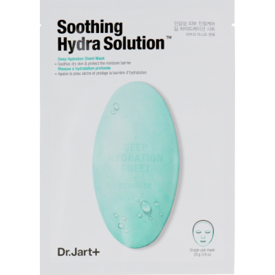 Маска для обличчя Dr.Jart+ Soothing Hydra Solution Заспокійлива з алое 25 г (8809642712232)