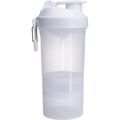 Шейкер спортивний SmartShake Original2GO 600ml Pure White (10560602)