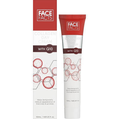 Крем для обличчя Face Facts Collagen & Q10 Day Cream Денний з колагеном та коензимом Q10 50 мл (5031413919707)