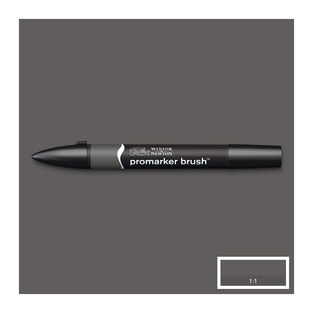 Маркер Winsor&Newton двосторонній Brushmarker, (CG5) Сірий холодний 5 (884955042632)