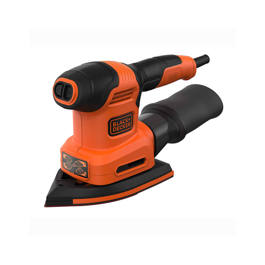 Шліфувальна машина Black&Decker 200 Вт, 8000-13000 об/хв, вага 1.58 кг (BEW200)