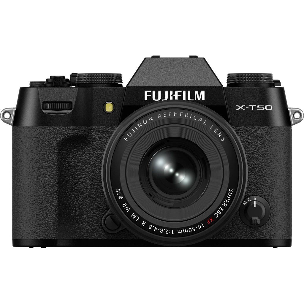 Цифровий фотоапарат Fujifilm X-T50 + XF16-50mmF2.8-4.8 R LM WR Kit Black (16828478)