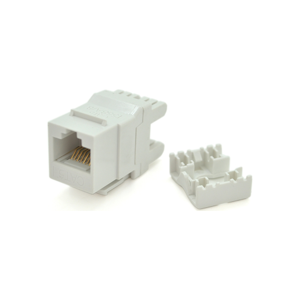 Модуль Keystone Ritar RJ45 UTP кат.5e, вузький, 17.2 KRONE мм (RJ45-KS-KR / 10176)