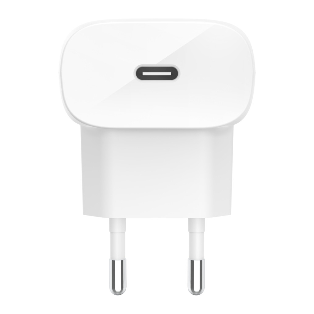 Зарядний пристрій Belkin Home Charger (18W) Power Delivery Port USB-C, white (F7U096VFWHT)