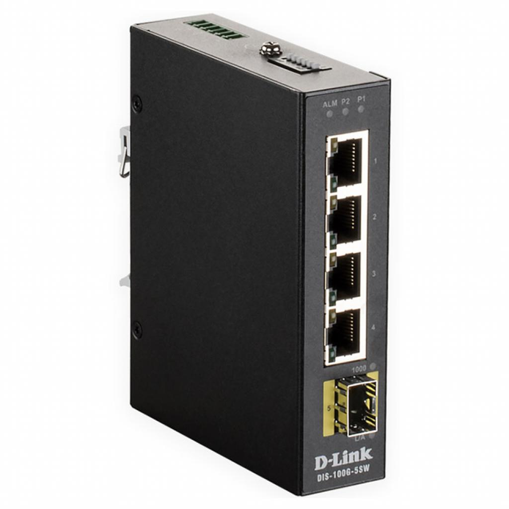 Комутатор мережевий D-Link DIS-100G-5SW