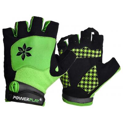 Велорукавиці PowerPlay Women 5284 Green M (5284B_M_Green)