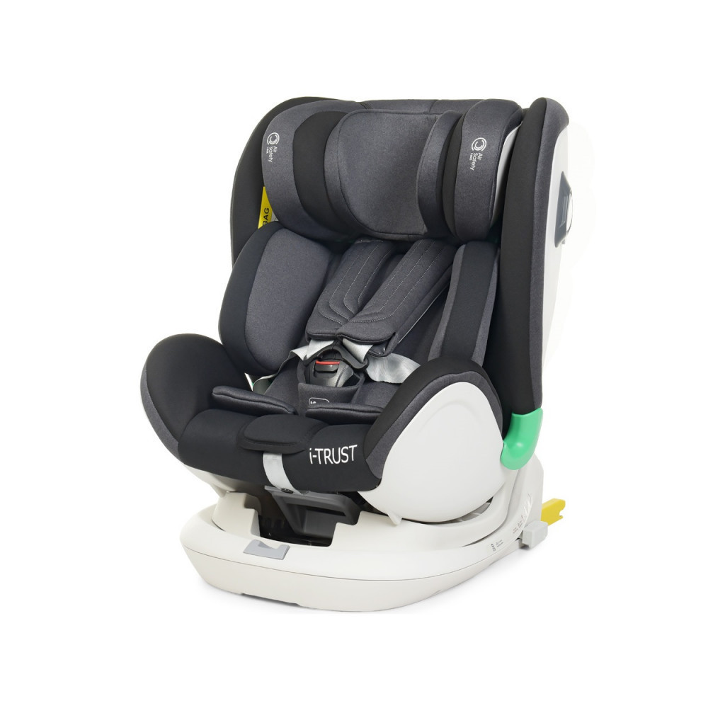 Автокрісло El Camino ME 1081 I-Trust 360 IsoFix 0-36 кг grey (ME 1081 grey)