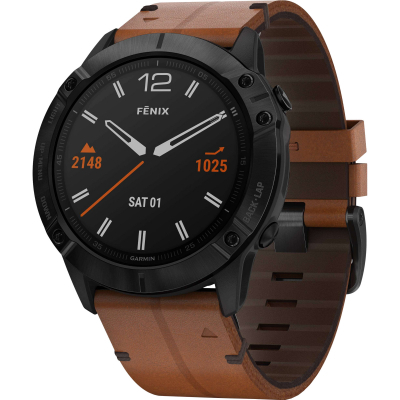 Смарт-годинник Garmin fenix 6X, Pro and Sapphire editions, Sapphire, Black DLC wit (010-02157-14)