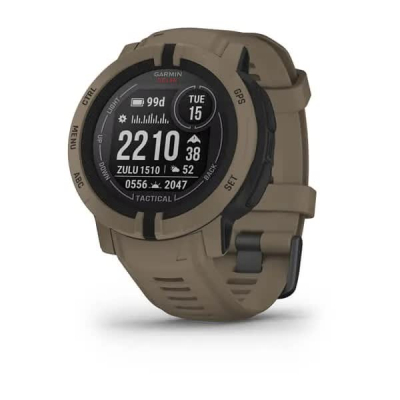 Смарт-годинник Garmin Instinct 2, Solar, Tactical Edition, Coyote Tan, GPS (010-02627-04)