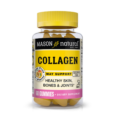 Вітамінно-мінеральний комплекс Mason Natural Колаген, Collagen, 60 жувальних цукерок (MAV-17855)