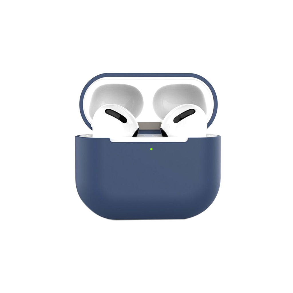 Чохол для навушників BeCover Silicon для Apple AirPods (3nd Gen) Deep Blue (707178)