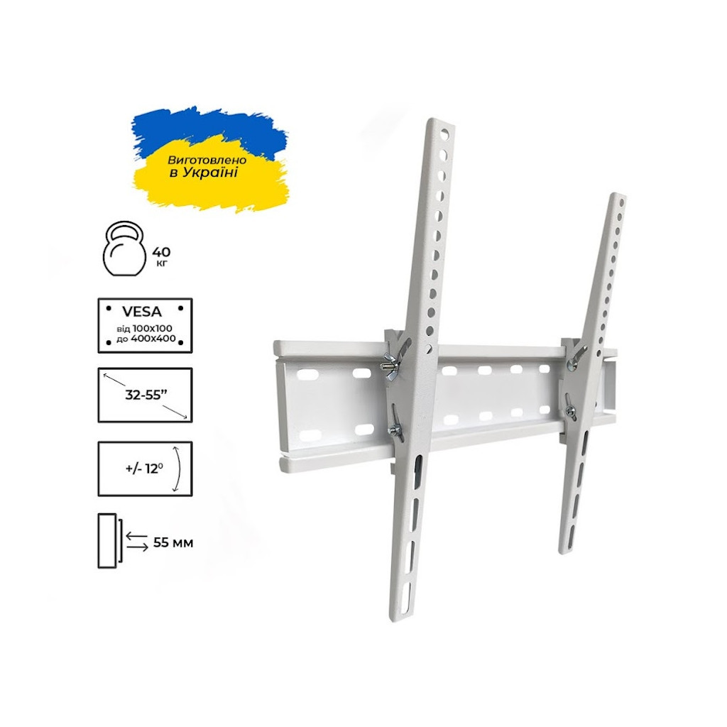 Кронштейн Sector TV40T White