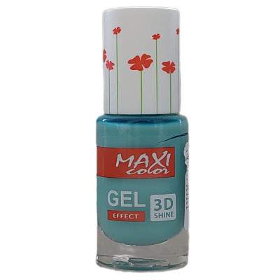 Лак для нігтів Maxi Color Gel Effect Hot Summer 09 (4823077504464)