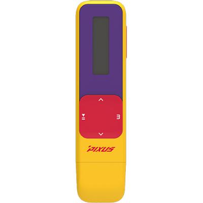 MP3 плеєр Pixus Six 8Gb yellow/red