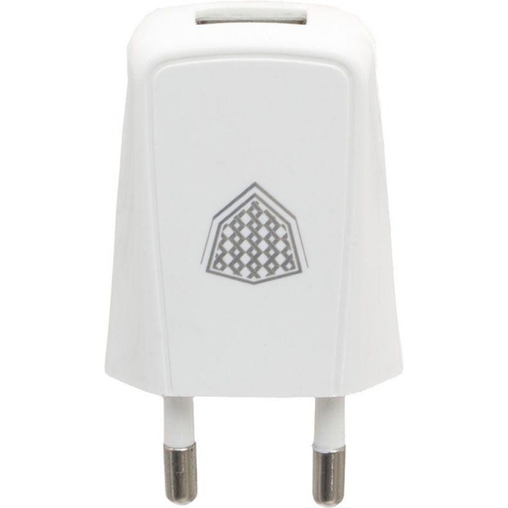 Зарядний пристрій Inkax CD-07 1USB 1A White (F_62256)