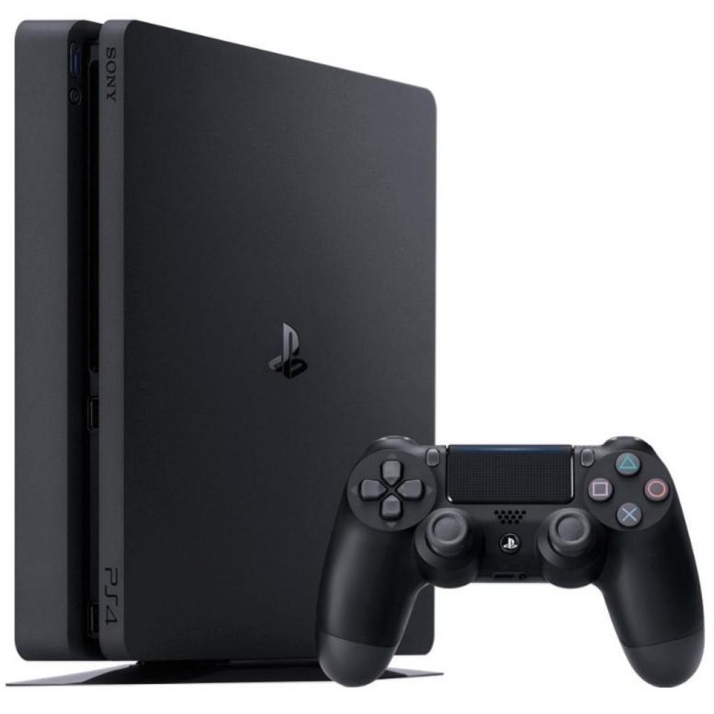 Ігрова консоль Sony PlayStation 4 Slim 500 Gb Black (HZD+GTS+UC4+PSPlus 3М) (9779117)