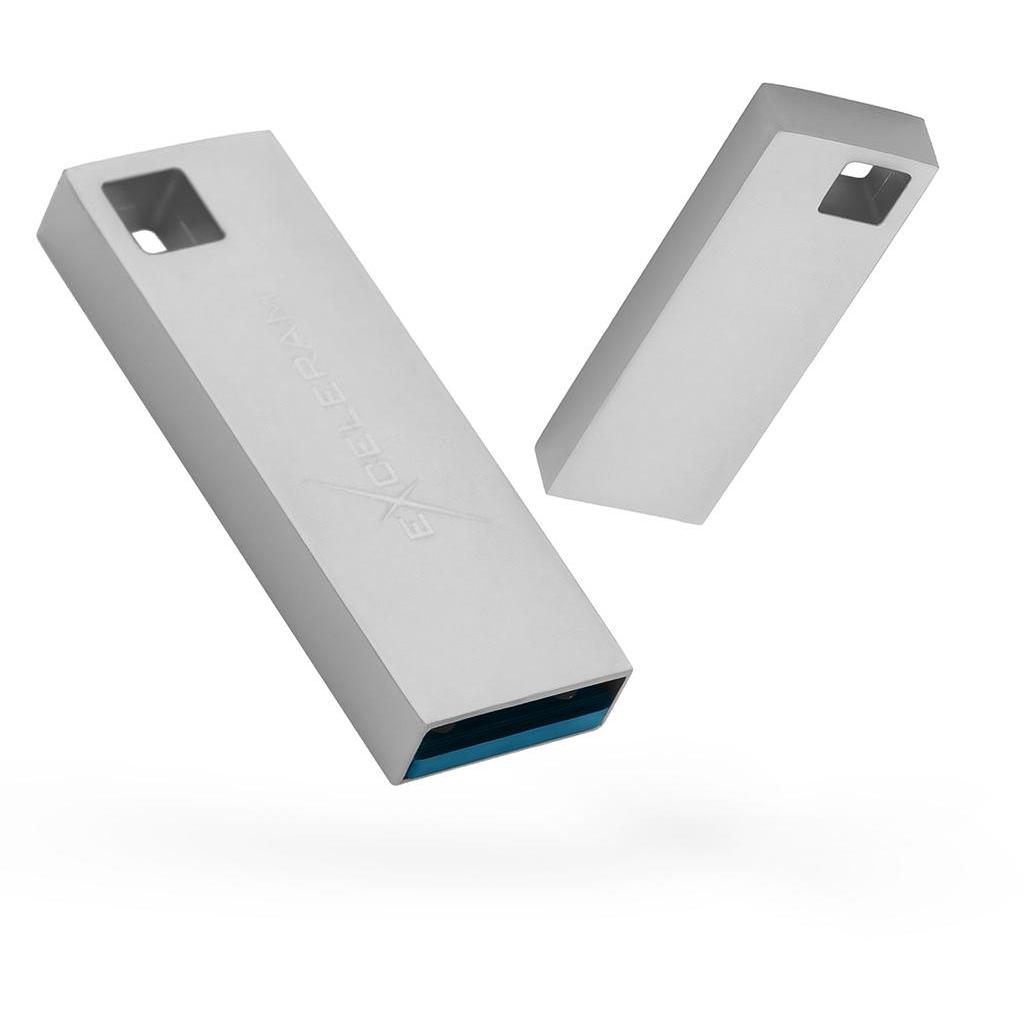 USB флеш накопичувач eXceleram 128GB U1 Series Silver USB 3.1 Gen 1 (EXP2U3U1S128)