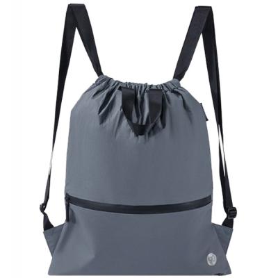 Рюкзак туристичний Xiaomi RunMi 90 Points Lightweight Urban Drawstring Backpack Dark G (6972125146151)