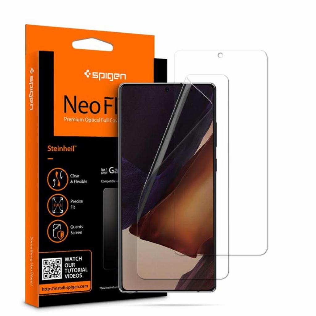 Плівка захисна Spigen Galaxy Note 20 Neo Flex , HD (2 pack) (AFL01364)