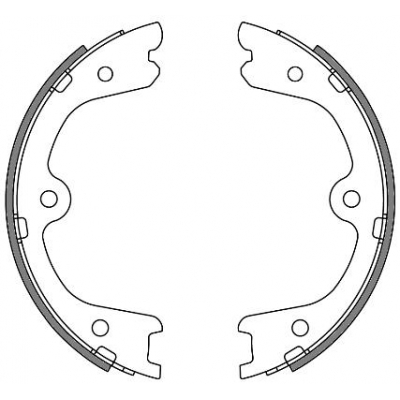 Гальмівні колодки REMSA 4264.00