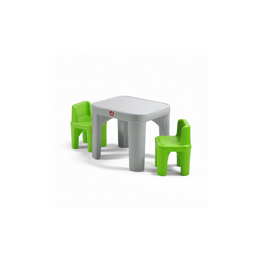 Дитячий стіл Step2 і 2 стільці MIGHTY MY SIZE TABLE & CHAIRS (41387)