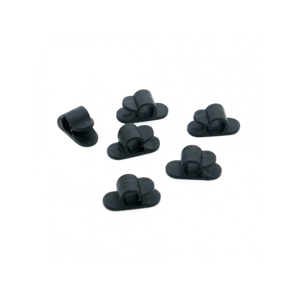 Тримач для кабелю Extradigital CC-905 Cable Clips, Black (KBC1708)