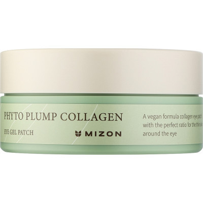 Патчі під очі Mizon Phyto Plump Collagen Eye Gel Patches З фітоколагеном 60 шт. (8809663754273)