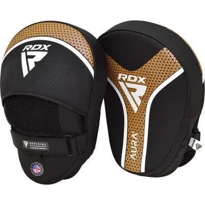 Лапи боксерські RDX Focus Pad Aura Plus T-17 Black Golden (FPR-T17BGL+)